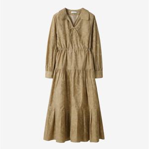 [듀엘]캣 프린트 롱 원피스 D253MSE011