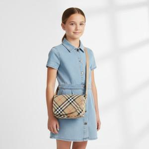 버버리키즈 빈티지체크 플랩 숄더 크로스 여아 메신저백 8089506