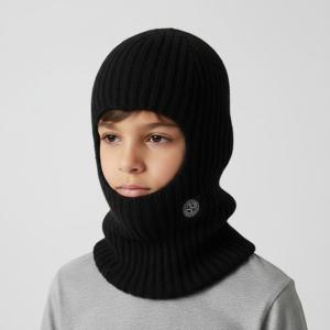 스톤아일랜드키즈 사각패치로고 울 캐시미어 믹스 남아 바라클라바 8116N11H2 V0029