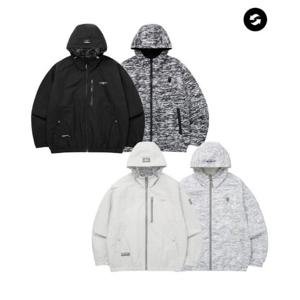 라이프워크자켓 CQK LW251JP903 공용) 리버시블 노이즈 라독 후드 자켓