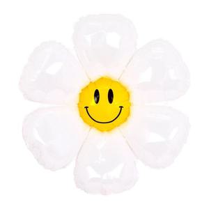 데이지 플라워 은박풍선 중형 스마일 파티 꽃풍선