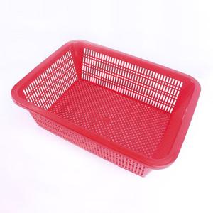 슈마켓 대원산업 깊은 사각 소쿠리 2호 (특) 레드 채반