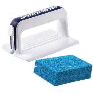 3M 욕실청소용 손잡이수세미 욕실바닥 타일청소