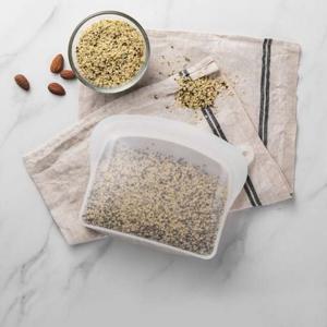 락앤락 실리콘 크린지퍼백 1200ml 렌지 밀폐용기