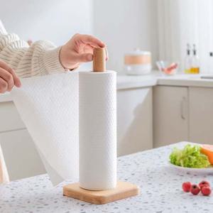 우드 키친타올 홀더 원목 키친타올 거치대 DD-11674