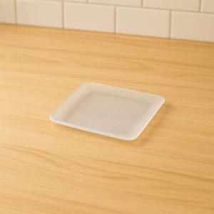 크리스탈 실버쟁반 미니 15x15cm 투명펄 트레이 식탁매트 인테리어 주방용품