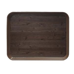 옹이 나무무늬 업소용 사각쟁반 5호