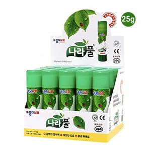 종이나라 나라풀 딱풀 25g X 1갑 (20개입)