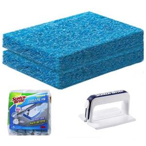 3M 욕실청소용 수세미 리필5개 욕실바닥 타일청소