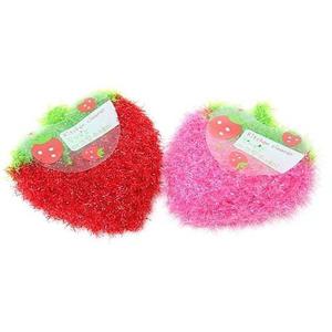 백장미 아크릴딸기수세미 색상렌덤