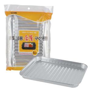 디디샵 숯불 구이판 일회용 5개입