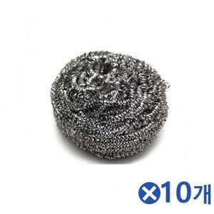 스테인레스 스카치 브라이트 철수세미(35g) 10개