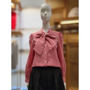 [플라스틱아일랜드]MARIO플라스틱아일랜드 타이블라우스 PR2WB363