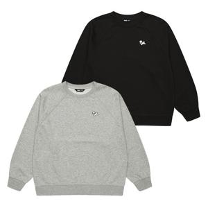 [소이][가을]비숑 자수 래글런 맨투맨티 25F0454