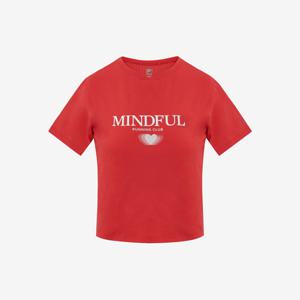 [FILA] 쿨링 PCM 프린트 크롭 반팔티 (FS2RSH2254F_RED)