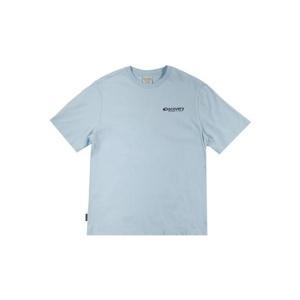 디스커버리 공용 메인크루 제주 그래픽 반팔티 DXRS7U043-BLL