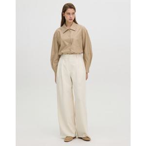 올리브데올리브 (OW4WLA79) 투 턱 와이드핏 팬츠