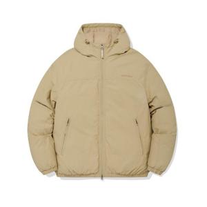 M 와키윌리패딩 CQK WA2504DP13BE 워시드 다운 숏푸퍼 베이지
