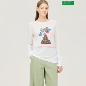 베네통 화분 티셔츠 BATS94511