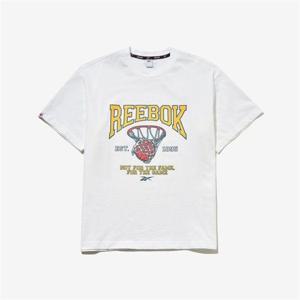 리복 바시티 그래픽 티셔츠 - 화이트 RETS5ER64WT 385213