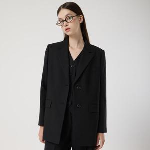 [씨씨콜렉트] (SET-UP)린넨 블렌드 테일러드 싱글 자켓_C252MSF231