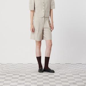 [씨씨콜렉트] (SET-UP)벨티드 백밴딩 숏팬츠_C252MSA236