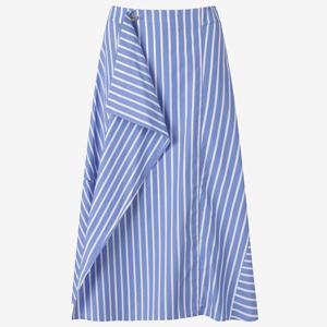 [씨씨콜렉트] 플레어 언발란스 랩 스커트_C252MSD042