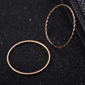 링 골드 레이어드 실반지 VIDS-SS1773