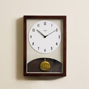 오르미 레트로 원더클락 우드 무소음 추시계 벽시계 괘종시계