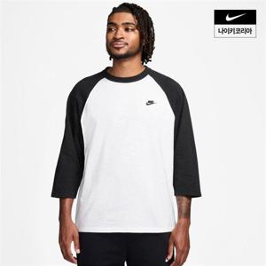 나이키 맨즈 스포츠웨어 클럽 34 슬리브 래글런 탑 IF0756-010 386472