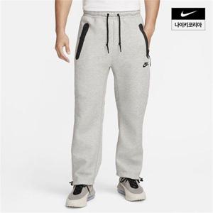 나이키 남성 스포츠웨어 테크 플리스 오픈 헴 스웨트팬츠 FB8013-063 386932