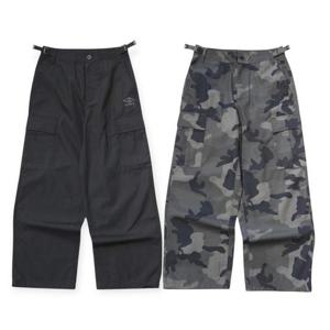 [엄브로] 2026 UR121CPT16/와이드 카고 스트레이트 팬츠/BLK0(블랙),CAM2(카모)