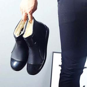 겨울낚시장화 남성 장화 신발 겨울 방한화 레인 부츠 고무 방수