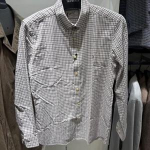 트레몰로 HC09 와인 잔체크 캐주얼 남방 4F9221