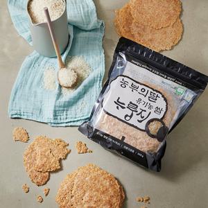 유기농 맵쌀 100% 쌀 누룽지 500g