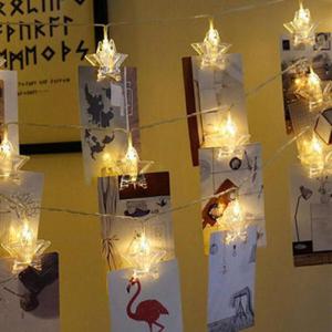 아트박스/진바스 별모양 LED집게 별가랜드