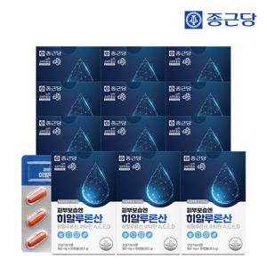 종근당 피부보습 엔 히알루론산 12박스(360일분)