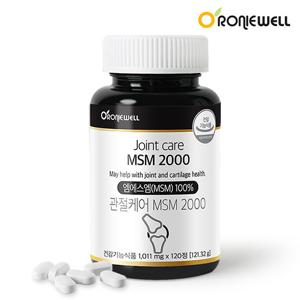 로니웰 관절케어 MSM 2000 120정 (2개월분)