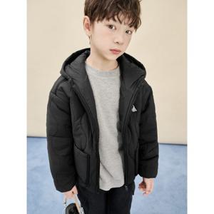 [빈폴키즈] 항아리 퀼팅 후드 패딩 점퍼  블랙 (BI5938U045)