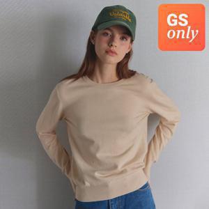 [GS 단독] [비키] 베이직 소매 슬릿 라운드넥 풀오버 (TJUCX9902)