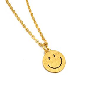 [골드리카]순금 스마일 목걸이 7.5g+14K