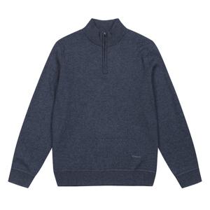 [프랑코페라로](택가278000원)반집업 스웨터 블루 (ASB240146)