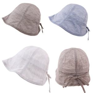 린넨 리본 벙거지 3color 여성 심플 여름 보넷 챙모자/OM-B31001