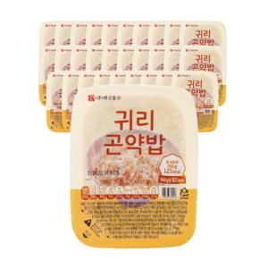 대신곤약 귀리 곤약밥 30팩 저칼로리 즉석밥 150g