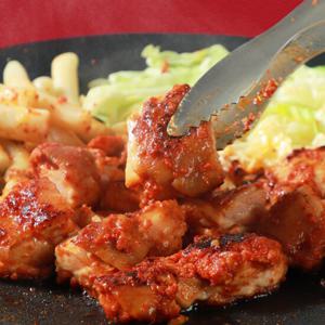 통닭다리살로 만든 순살 춘천닭갈비 500g x 2팩 (춘천직송) (총 1kg)