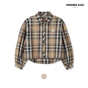 [레노마키즈] 여아크롭체크블라우스(R2331B352_05)
