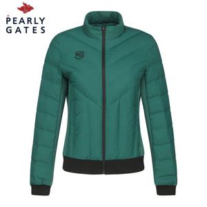 [파리게이츠] 파리게이츠 여성 컬러 우븐 블록 경량 구스다운 점퍼 522C3JP972_GN