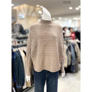 소고 세이브존01 루즈핏 꽈배기 반목 니트 AJ4TA03-4