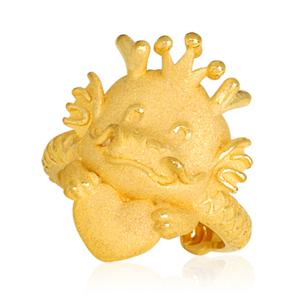 [골드모아] 순금 돌반지 1.87g 24K [왕관 용띠]