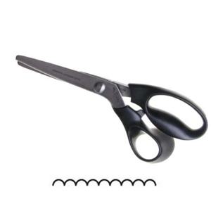 화신 스마트 078 원단 핑킹가위 (물결)